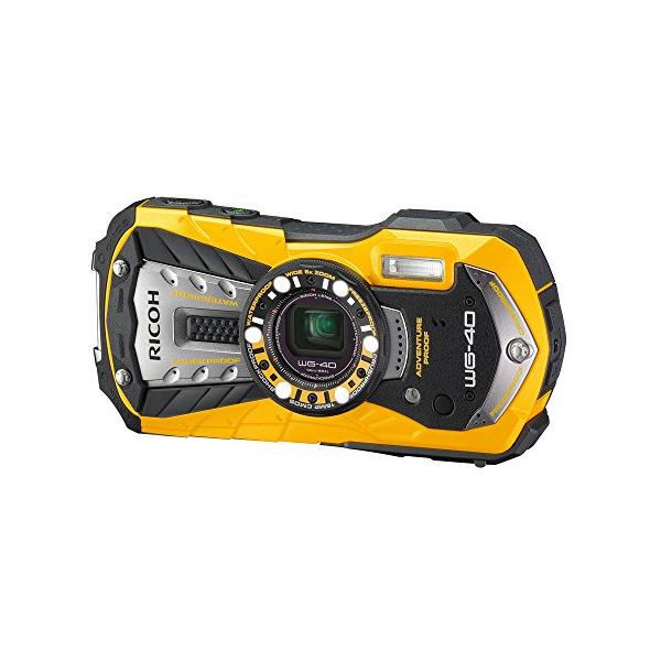RICOH 防水デジタルカメラ WG-40 イエロー 防水14m耐ショック1.6 RICOH 防水デジタルカメラ WG-40 イエロー 防水14m耐ショック1.6