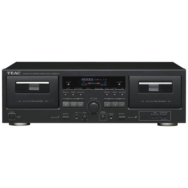 TEAC カセットデッキ ダブルオートリバース ブラック W-890R-B TEAC カセットデッキ ダブルオートリバース ブラック W-890R-B
