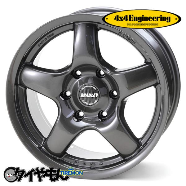 BS BRIDGESTONE NR280 社外ホイール 17インチ 4本 7.5J6HPCD139.7+35 