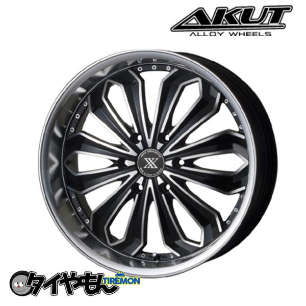 AKUT ZERO BREAK-X 17インチ×6.5J+35 139.7/6 second-divine_akutxbk002