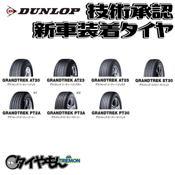 GRANDTREK ダンロップ グラントレック PT30 225/60R18 225/60-18 100H