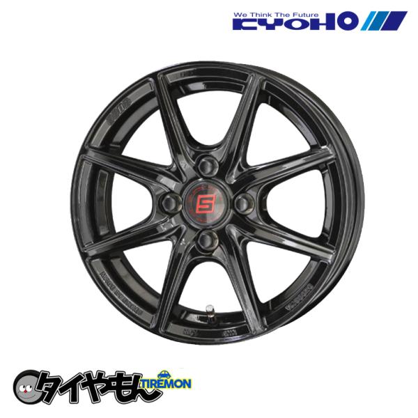 越*前様 14インチ スポークデザインホイール 4本セット pcd100 4穴 越*前様 14インチ スポークデザインホイール 4本セット pcd100 4穴