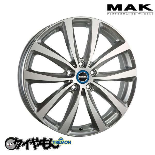 MAK ワット 19インチ 5H112 5J +43 4本セット SI WATT BMW i3 アルミ  