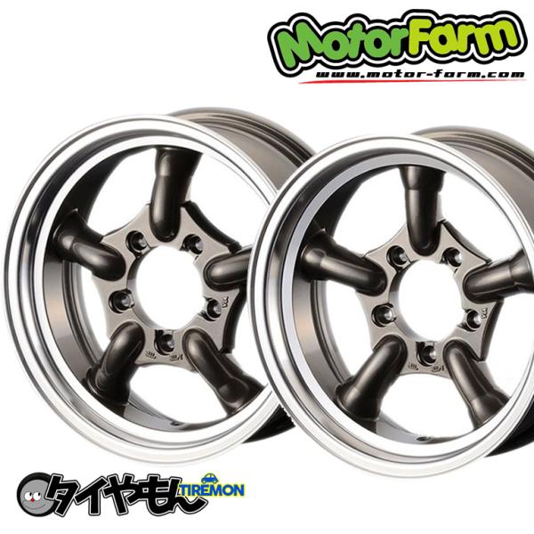モーターファーム J-TRAD 16インチ 5H139.7 5.5J +20 2本セット