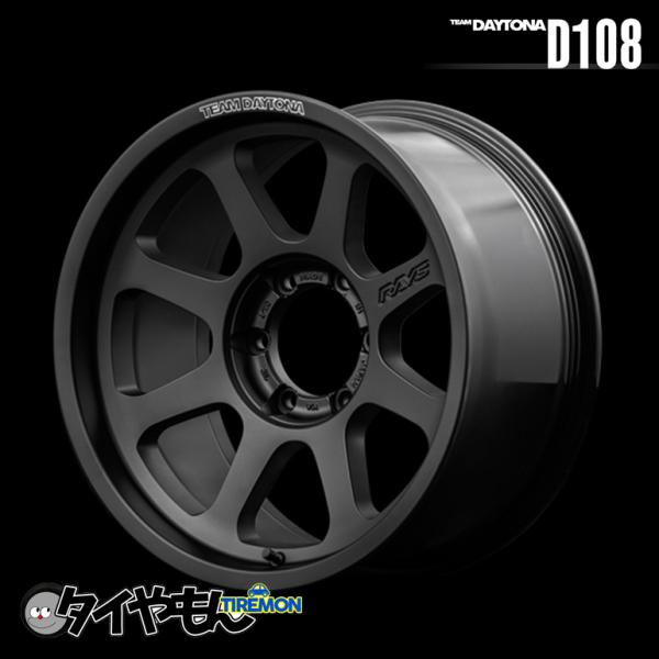 RAYS TEAM DAYTONA D108 18インチ 6H139.7 9J +0 1本 ホイール マット