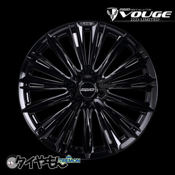 RAYS VERSUS VOUGE 2223LIMITED 19インチ 5H108 8J +38 1本 ホイール 