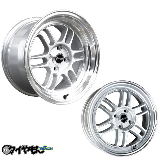 ステルスレーシング コマンダー01 16インチ 4H100 5.5J +43 2本