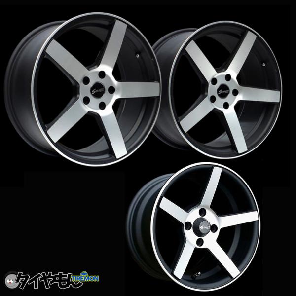 ステルスレーシング スペック02 17インチ 4H100 7J +40 2本