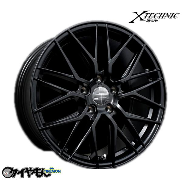 レッドライン X-TECHNIC Spider 18インチ 5H114.3 7.5J +38 4本 レッドライン X-TECHNIC Spider 18インチ 5H114.3 7.5J +38 4本