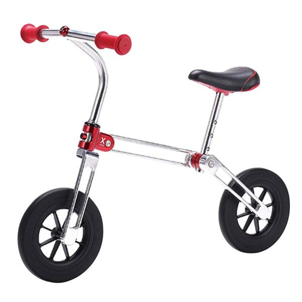 レビューで送料無料 Hcom 高級 子供用 自転車 キックバイク ペダルなし アルミ削り出し 調整可能 超軽量 練習 観賞用 男女兼用 2歳 5歳 レッド 期間限定キャンペーン