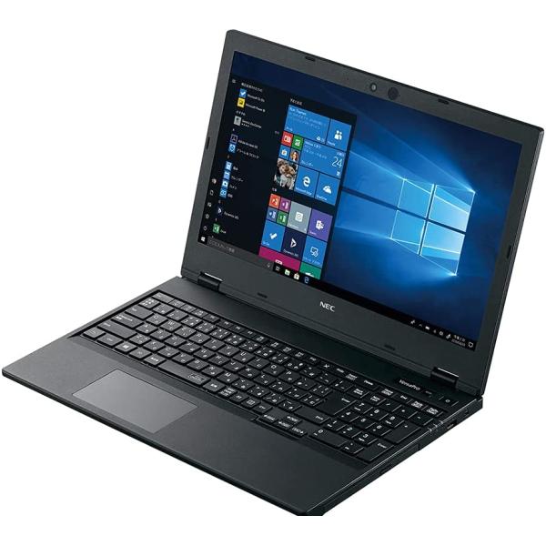 i3搭載PCが安い/NEC ノートパソコン VersaPro J/VJL41LBGA31A/Windows 10 Pro/Core i3-1115G4/8GB/HDD 500GB/DVD/ブラック