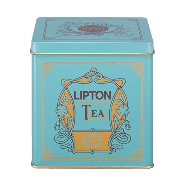 リプトン紅茶 リーフティー エクストラクオリティセイロン 青缶 450g