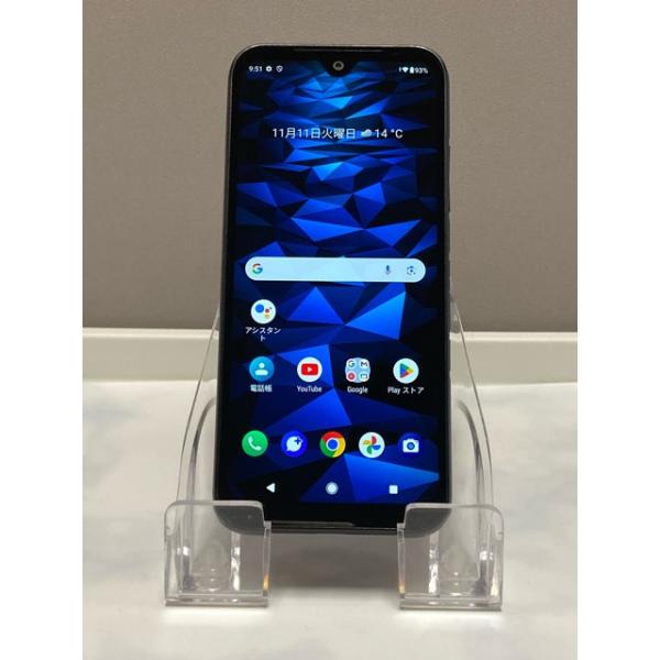 DIGNO DIGNO(R) SX3 KYG02 au SIMフリー ブラック☆ 5G 64GB/4GB 利用