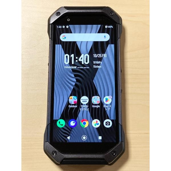 TORQUE 【美品】TORQUE 5G KYG01 au SIMロック解除済 128GB／6GB