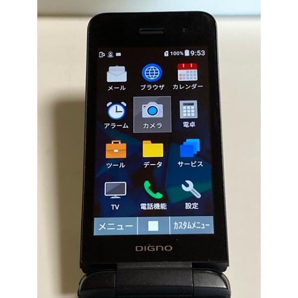 DIGNO �P�[�^�C3 902KC �\�t�g�o���N SIM�t���[ �u���b�N �i4G�ʐM�j LTE NP902KC �������� AS216 ���i�摜5