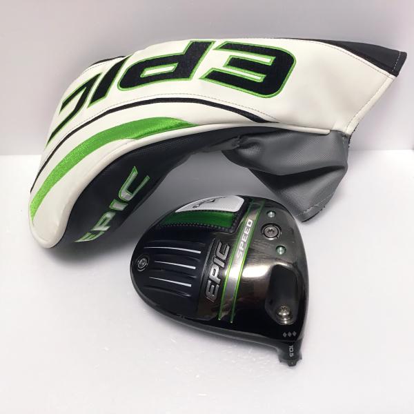 【レフティ】ツアー支給品EPICトリプルダイヤ ドライバーヘッドカバー付き EPIC（Callaway） ツアー支給 TC刻印 エピックスピード トリプル