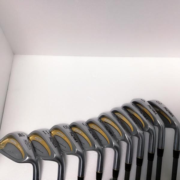 最高級 HONMA 5星 24金 純金 K24 LB280 NEWH&F 11本 HONMA LB-280 New H&F 4-Star Iron Set 3-sw 10pcs R-Flex K24 Medal