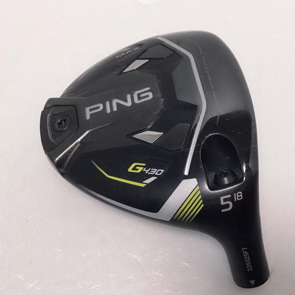PING ピン G430 MAX 5W ヘッド　 USED 日本仕様 G430 ピン PING MAX 5W 18° 日本仕様 ヘッド : セカンドゴルフ - 通販