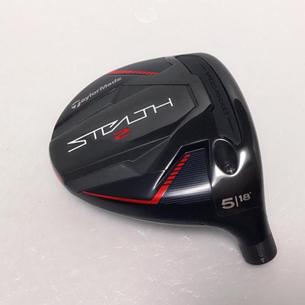 テーラーメイド　ステルス2 5w 18° ヘッドのみ STEALTH2 試打用 ステルス2 STEALTH2 5W 18° ヘッド : セカンドゴルフ