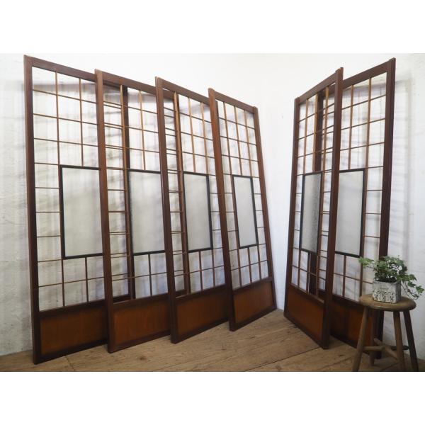 タQ0124◇【H177cm×W67,5cm】×6枚◇アンティーク◇素敵な葉 タQ0124◇【H177cm×W67,5cm】×6枚◇アンティーク◇素敵な葉