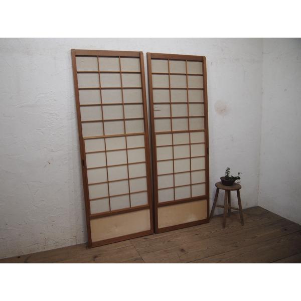 タR124◇【H177cm×W64,5cm】×2枚◇シンプルなデザインのレトロな雪見