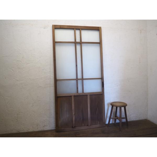 タS0773◇(1)【H176cm×W85cm】◇アンティーク◇ダイヤガラス入り