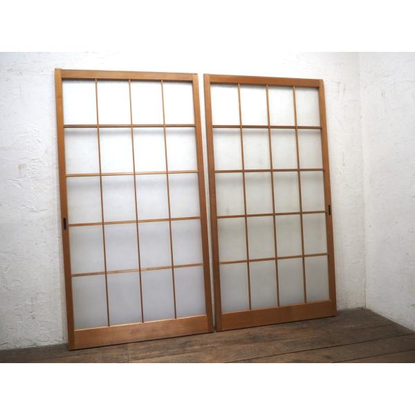 タW1234◇(4)【H176cm×W92cm】×2枚◇昭和レトロな味わいの古い木枠