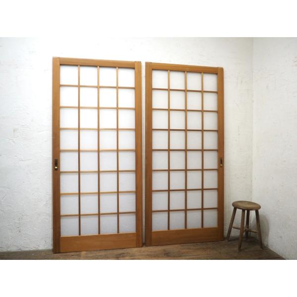 タX1659◇【H183,5cm×W84cm】×2枚◇アクリル入り◇格子デザインの