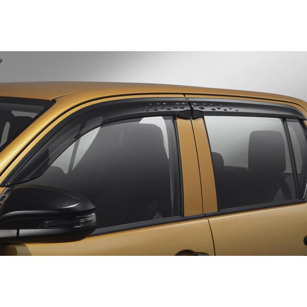 ハイラックス 新型ハイラックス 新デザイン TOYOTAサイドバイザー タイ
