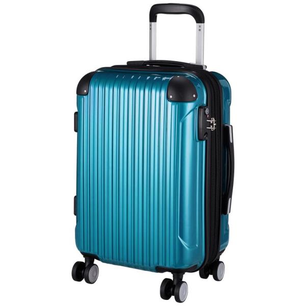 スーツケース 機内持ち込み 軽量 小型 Sサイズ  双輪 キャリーケース キャリーバッグ 旅行かばん ショッピング serio 47cm 1年保証付 B5851T-S