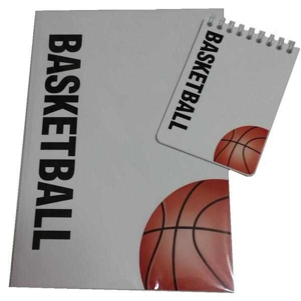 バスケットボールノート　２点セット　スポーツノート＋戦略ハンディメモ帳