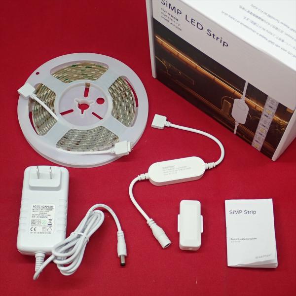 SIMPNIC SLS-01-SW LEDテープ スマートライト 3mテープ NO.220215011
