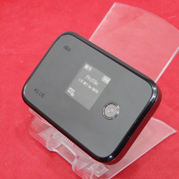 au Wi-Fi WALKER LTE HWD11 4G LTE ブラック NO.220427003 : 220427003 