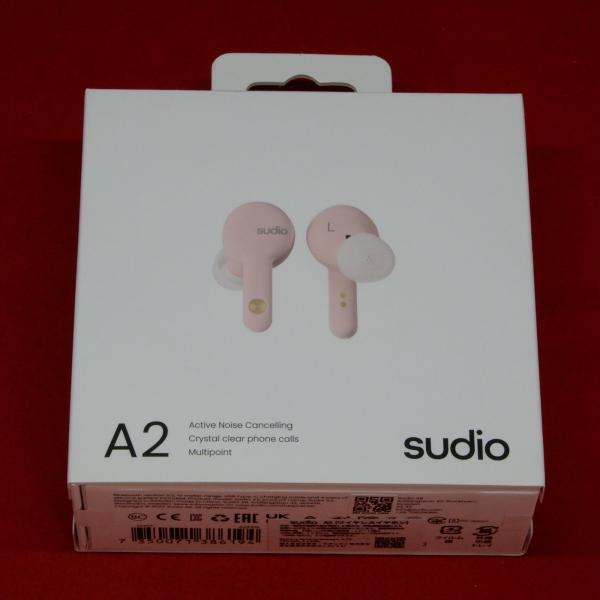 Sudio A2 完全ワイヤレスイヤホン アクティブノイズキャンセリング 未開封品 ピンク