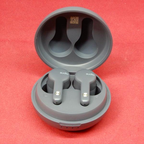 Sudio A2 完全ワイヤレスイヤホン アクティブノイズキャンセリング チャコールブラック