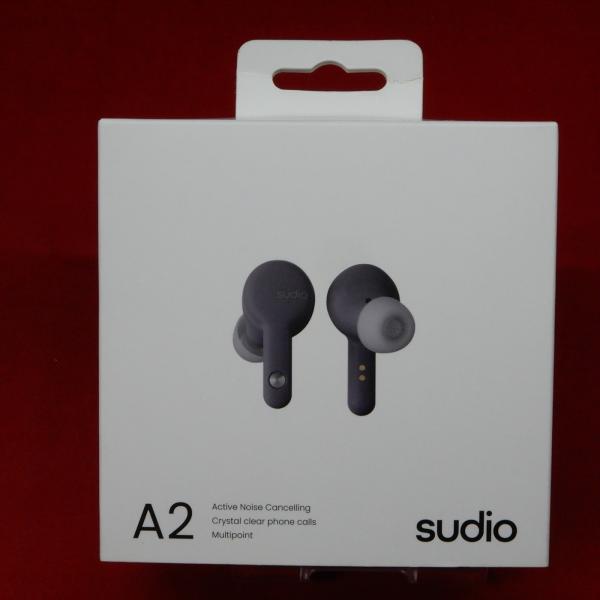 Sudio A2 完全ワイヤレスイヤホン アクティブノイズキャンセリング チャコールブラック
