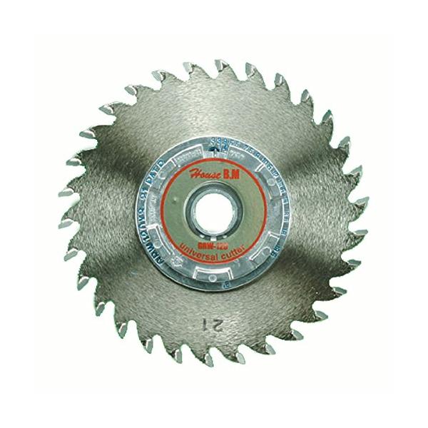 【商品概要】使用電動機:溝切マルノコ外径:120mm刃数:30P内径:15mmフランジ厚:16mm溝加工巾最少:3mm溝加工巾最大:21mm溝深さ最大:30mm刃型:両側面研磨仕上【商品説明】【商品詳細】ブランド：ハウスビーエム商品種別：D...