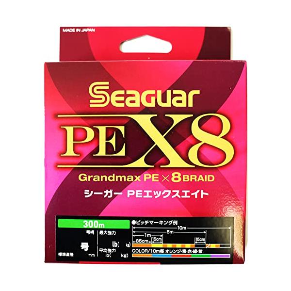 【商品概要】素材: PE, 8本組号数:0.8号 / 全長:300m / 強度:18lb(8.2kg) / カラー:マルチ【商品説明】【商品詳細】ブランド：Seaguar商品種別：スポーツ＆アウトドア商品名：シーガー(Seaguar) ライ...