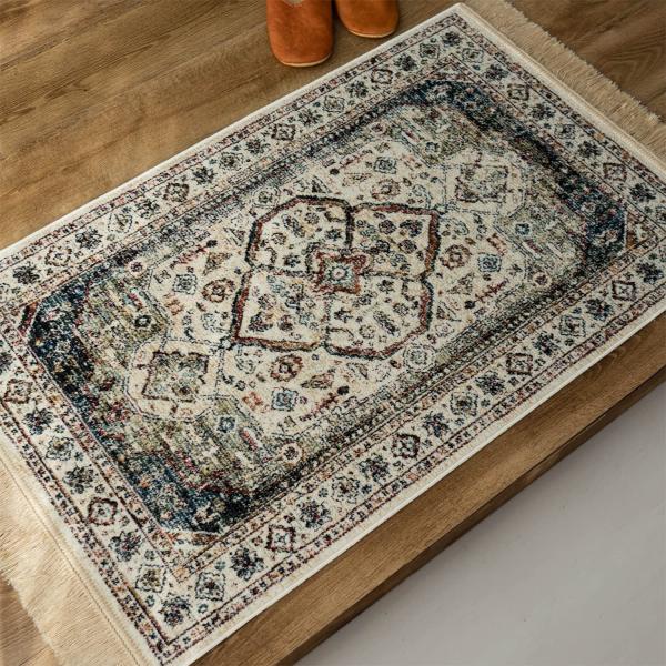 ベルギー製薄型ラグマット ロイヤルパレス14155 1畳サイズ