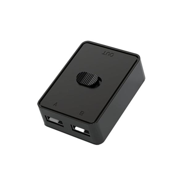 【商品概要】1.【双方向USB切替器】 2入力1出力としても機能し、1入力2出力のセレクターとしても使用可能。USB機器を素早く切り替えて利用できます。2.【ワンキーで素早い切替】 1つのボタンで2つのPCを切り替え、1つのUSBデバイスを...
