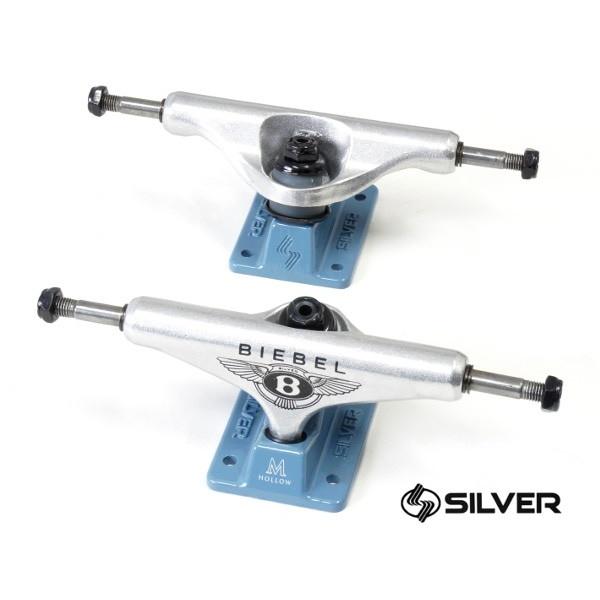 スケボー スケートボード トラック Silver シルバー 8 25インチ M Class 軽量 Hollow ベントレー 2個セット Tr Silver 5 M Class Bentley 0 Second Sk8 通販 Yahoo ショッピング