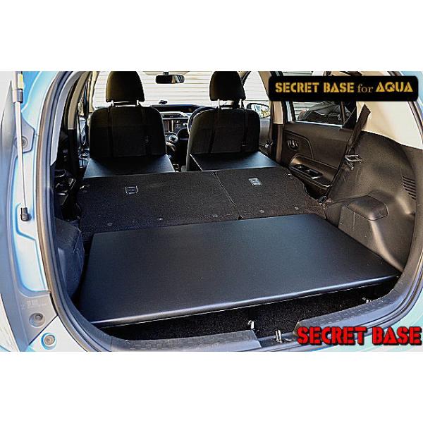 トヨタアクア(TOYOTA Aqua) 専用車中泊キットCargoron トヨタアクア(TOYOTA Aqua) 専用車中泊キットCargoron 2代目