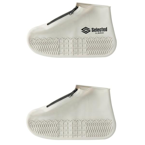 汚れや魚のにおいをブロックし、シューズを保護。●履きやすいファスナータイプ。●防水ファスナー搭載。●急な天候変化に即対応。●洗えてお手入れが簡単。●シリコン素材で伸縮性があり、シューズにフィット