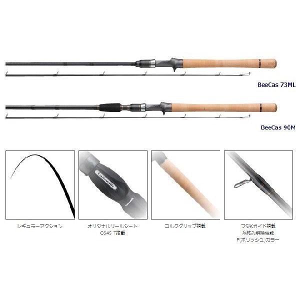 テイルウォーク BEECAS 73ML 美品ベイトロッド 【公式通販】