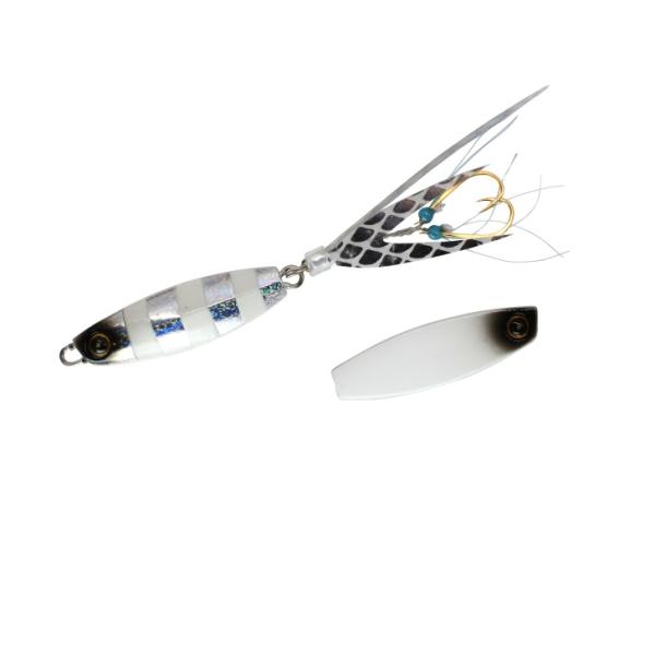 ハヤブサ FS442 ジャックアイ 豆クネクネ 5g No．5 シルバー