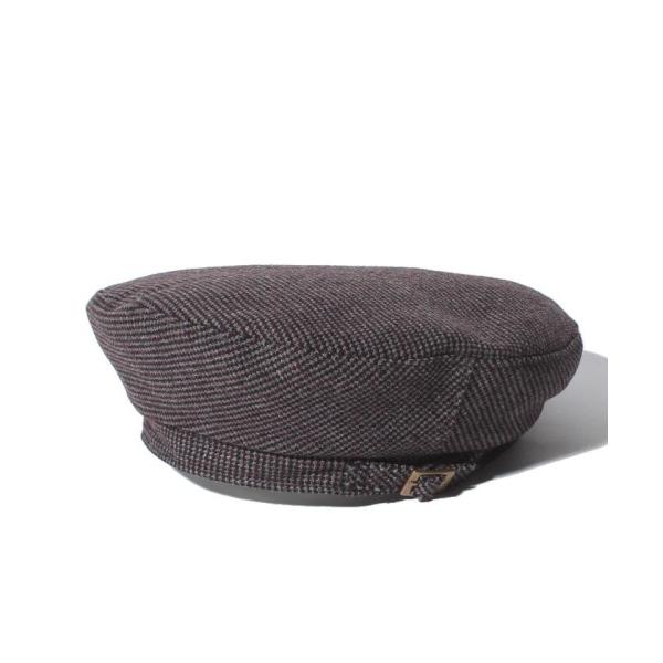 新品 BACKLASH ストライプ レーヨンリネン ストレッチ ベレー帽 ベレー ベレー帽 秋冬 帽子 レディース ウール Woolチェックベレー帽