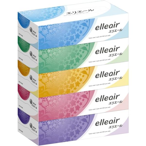 エリエール ティシュー 180組 5箱