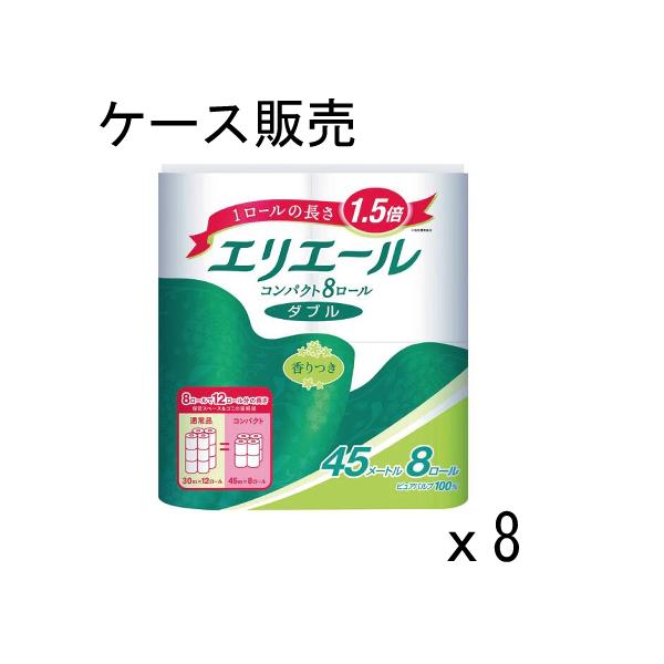 柔軟仕上げの上質なやわらかさ柔軟剤技術の改良で、ふっくらやわらかな肌ざわりです。8ロールで12ロール分の長さ持ち運びやすく、保管に場所をとらないコンパクトサイズです。 1ロールの長さ1.5倍（※）だから、取り替え回数が少なくてすみます。香り...
