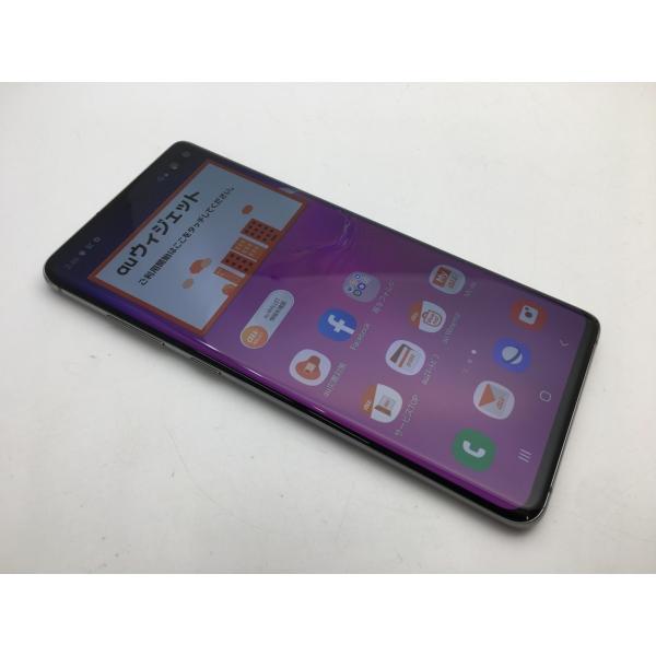 RUUN7389】SIMロック解除済み SIMフリー au Galaxy S10+ SCV42