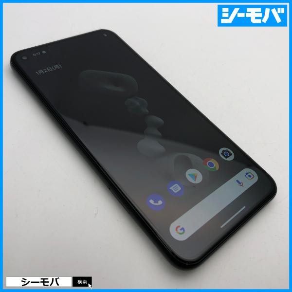 Google - 1111 SIMフリー Google Pixel 5 128GB ブラック美品 ムスビー｜Google Pixel 5 128GB ブラック SIMフリー au版